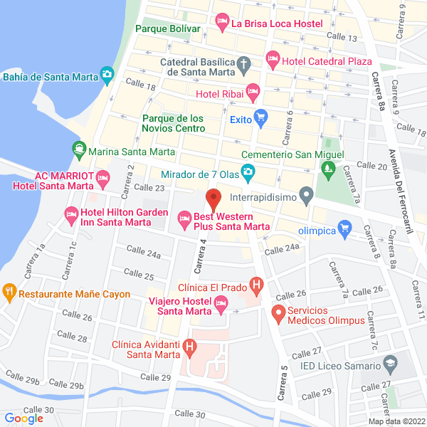 Map of Promotora Panorama S.A.S.