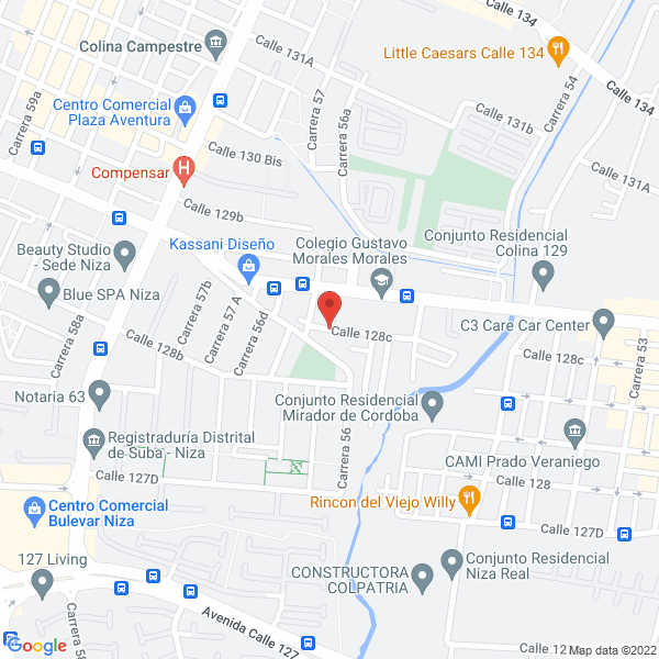 Map of Cafe Planet Soluciones De Gourmet S.A.S.