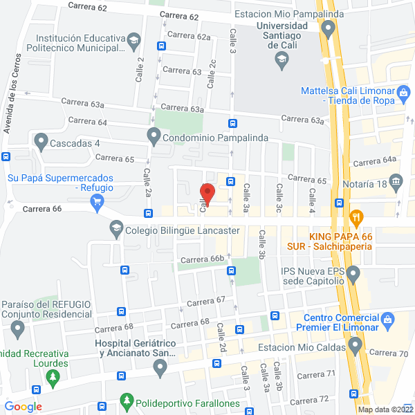 Map of J & Y Dental E.U.