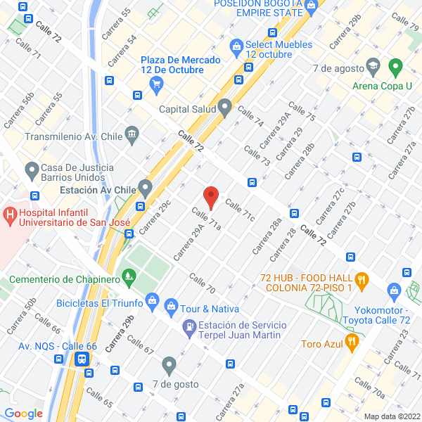 Map of Opción Láser Ltda.