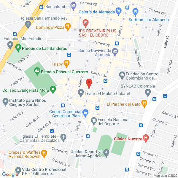 Map of Carauto 1 S.A.S.