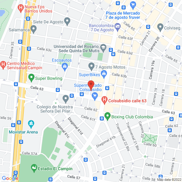 Map of Sts Soluciones Y Tecnologías Seguras S.A.S.