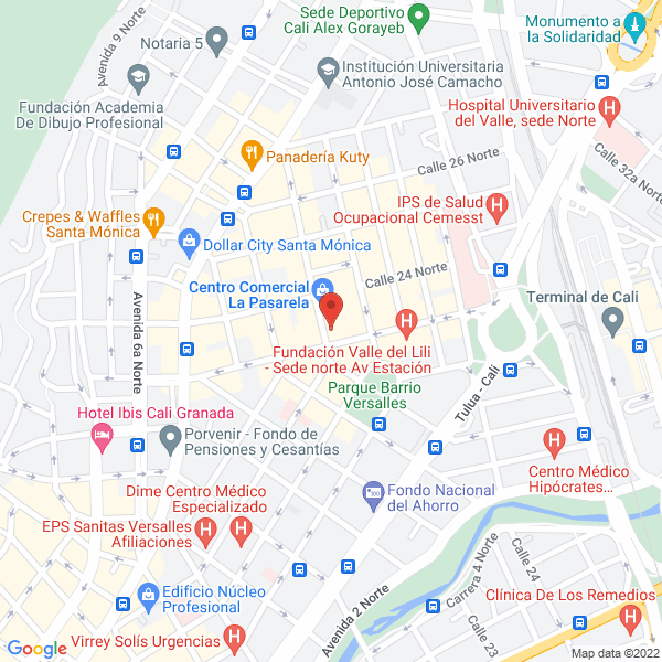 Map of Comercializadora Portable S.A.S