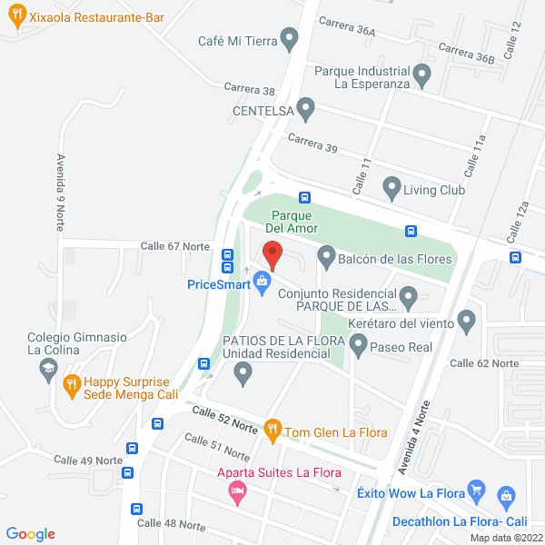 Map of Magú Capital S.A.S.