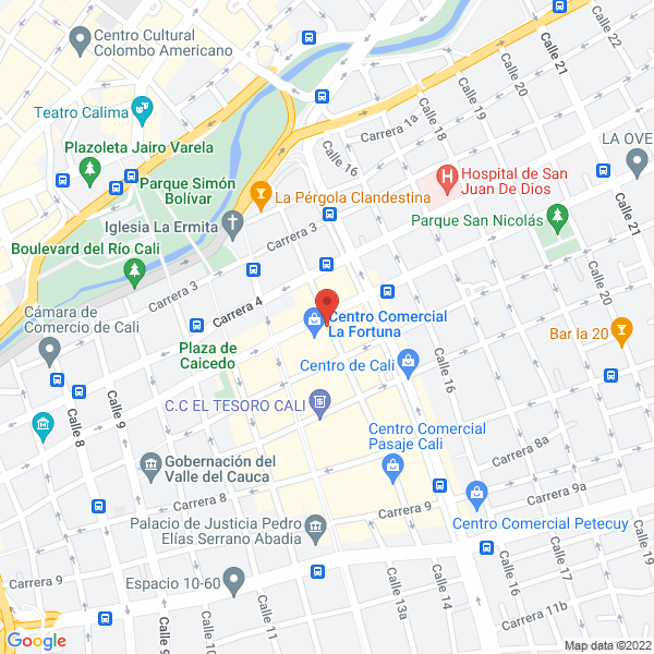 Map of Creaciones Y Detalles Katy S.A.S.