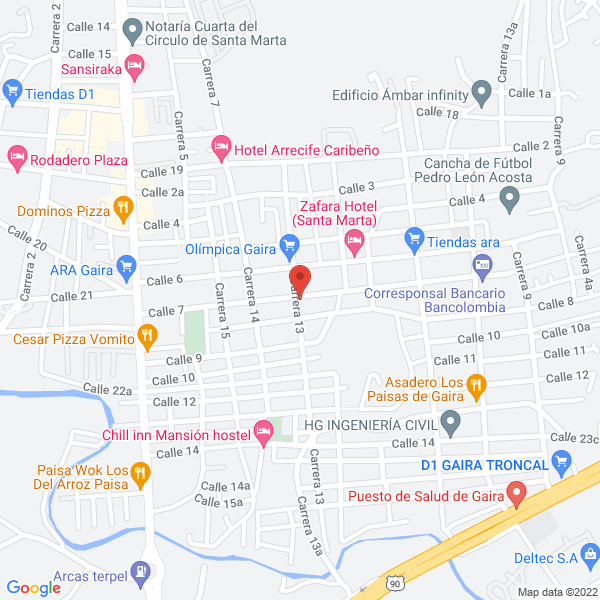 Map of Turismo F.F. S.A.S.