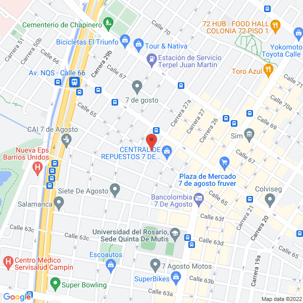 Map of Drayautos S.A.S.