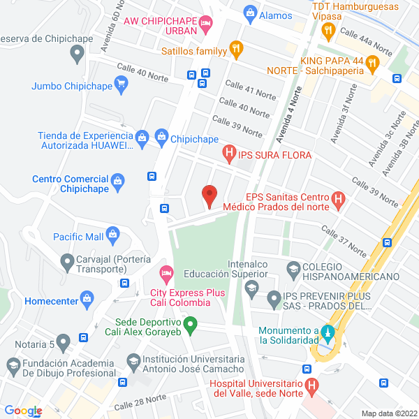 Map of Abba Autos Ltda