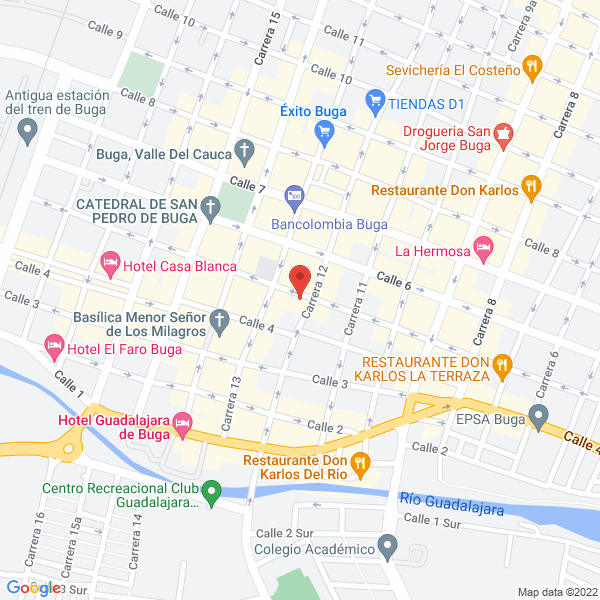 Map of Optica Sta Marta S.A.S.