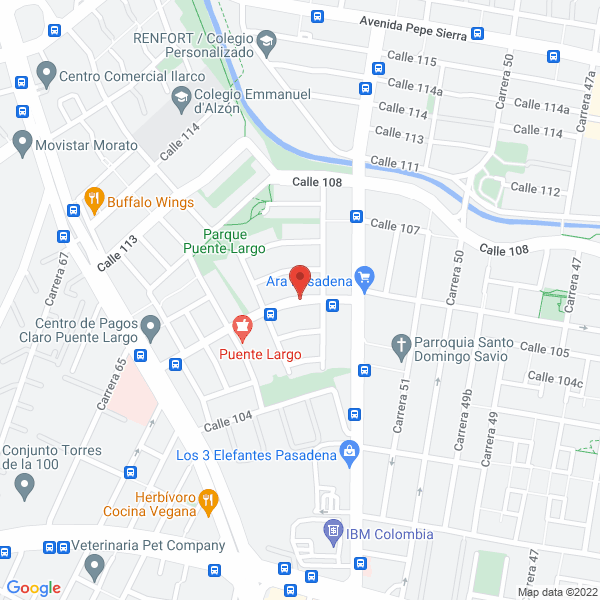 Map of Consultores En Impuestos S.A.S.