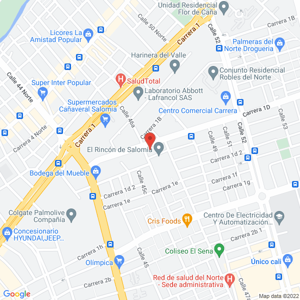 Map of Asociacion Colombiana De Estilistas S.A.S