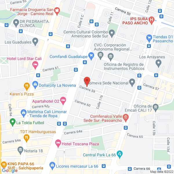 Map of Vektor Sales S.A.S.