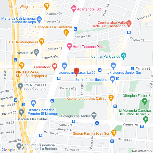 Map of Maxigourmet S.A.S
