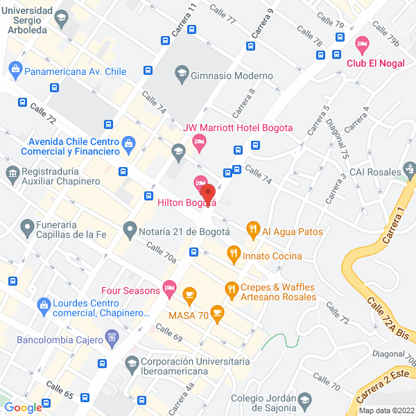 Map of Cargill Trading Colombia Ltda.