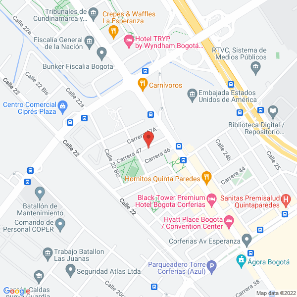 Map of Zill Business Solutions S.A.S.