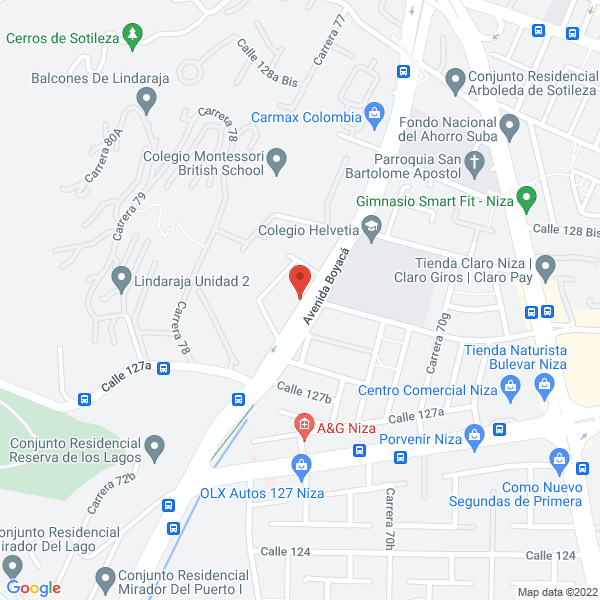 Map of Vimed Soluciones Médicas S.A.S.