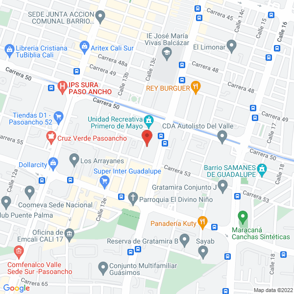 Map of Club Mojito S.A.S.