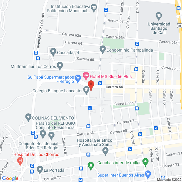 Map of Jog Comercializadora S.A.S.