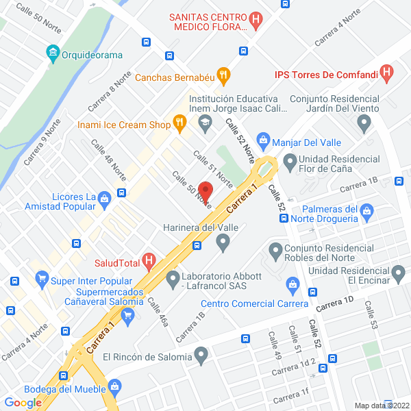 Map of Asistencia Tecnica Reparautos S.A.S.