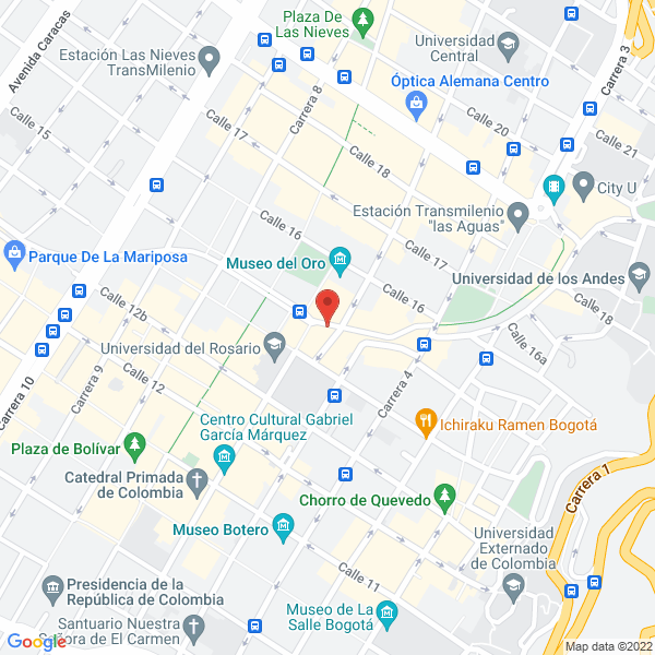 Map of C I Bogotá Emerald Mart S.A.S.