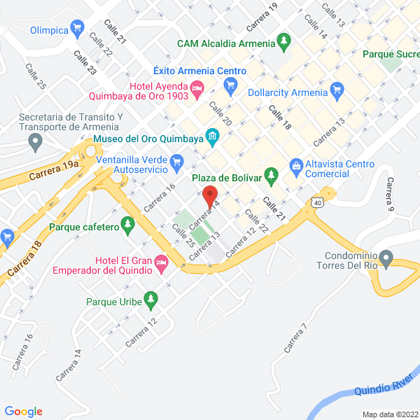Map of Orozco Y Orozco Ltda.