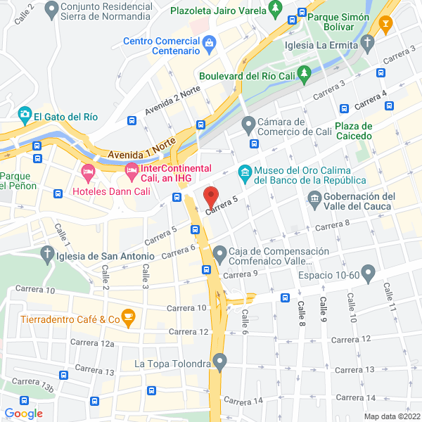 Map of Olasa Ltda.