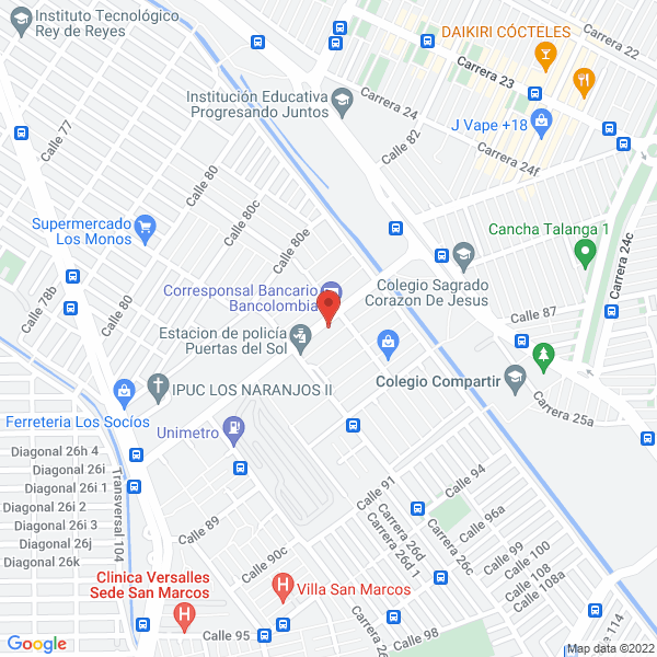 Map of Surtimak S.A.S.