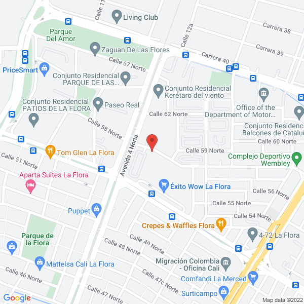 Map of Navani S.A.S.