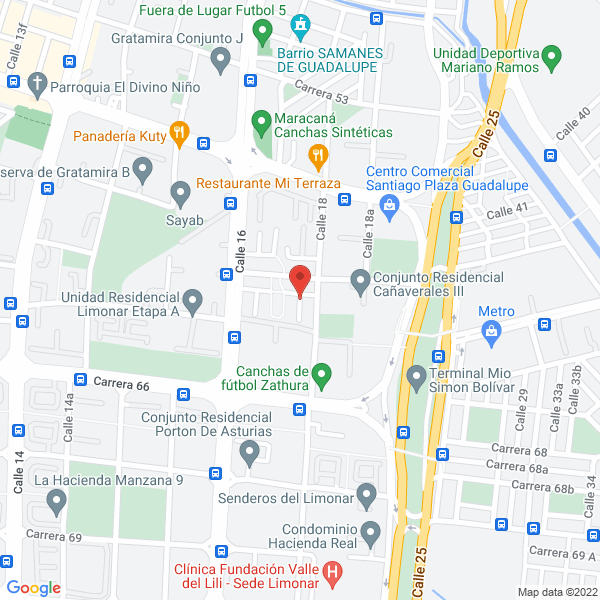 Map of Servisalud Global S.A.S.
