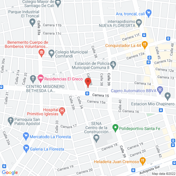 Map of Full Safe S.A.S.