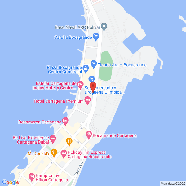 Map of Venbunker Trade America S.A.S
