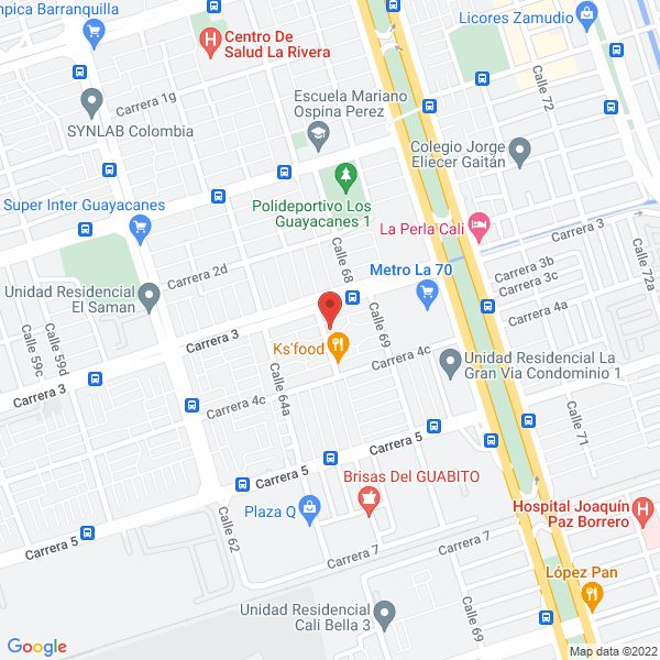 Map of Outsorcing Integral De Servicios S.A.S.