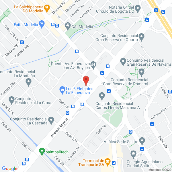 Map of Integra Salud Y Capacitación Ltda.