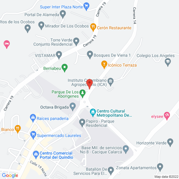 Map of Forcad Constructores S.A.S