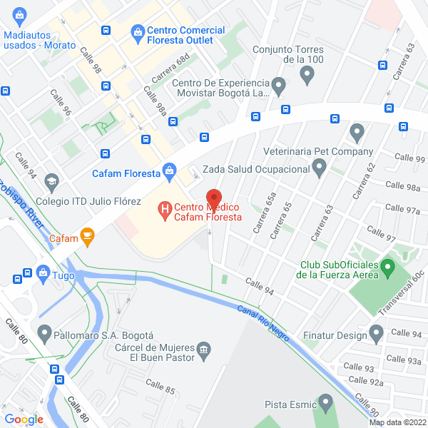 Map of Uniaseo Ltda.