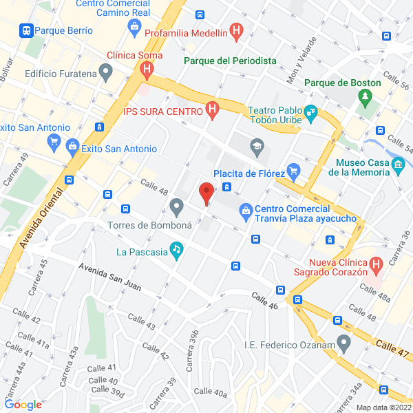 Map of Sinergia Y Asesoría Integral S.A.S.
