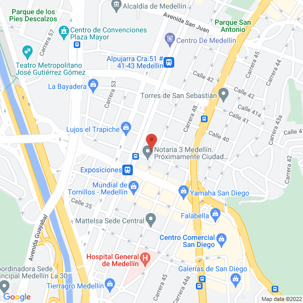 Map of Socia Bpo S.A.S.
