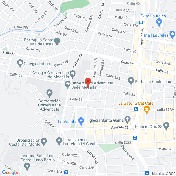 Map of Héroes Del Cuidado