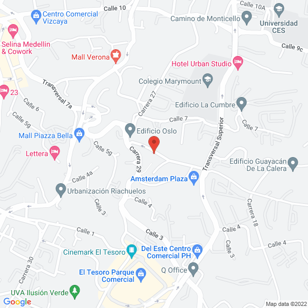 Map of Tkservice S.A.S.