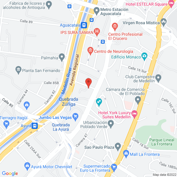 Map of Linkvest Capital S.A.S.