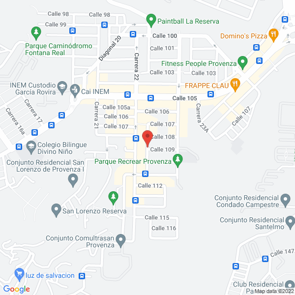 Map of Comercializadora Dirley