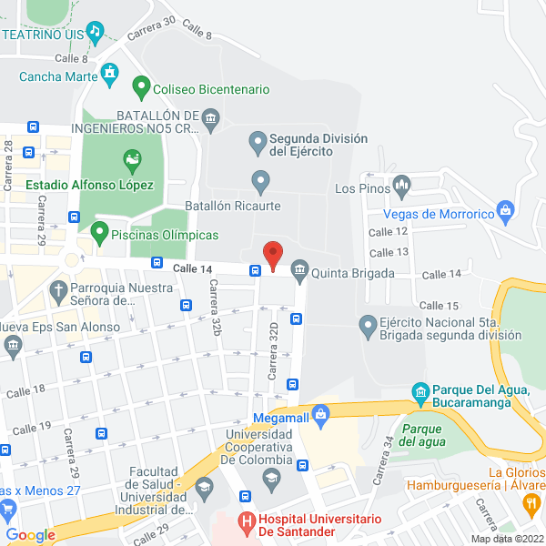 Map of Distribuidora El Puntual