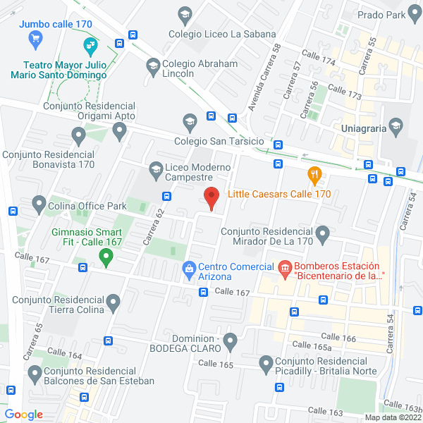 Map of Avantec Mayorista S.A.S.