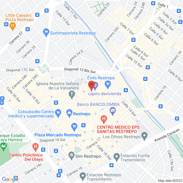 Map of Compuingenieros