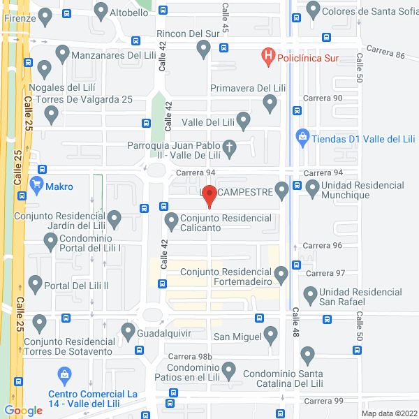 Map of Drogueria Y Minimarket Su Salud S.A.S