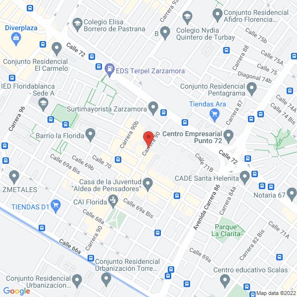 Map of Brasita Al Rojo