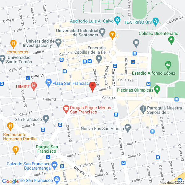 Map of Mediclex Colombia S.A.S.