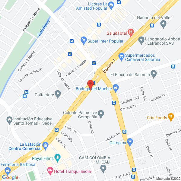 Map of Plásticos Empack S.A.