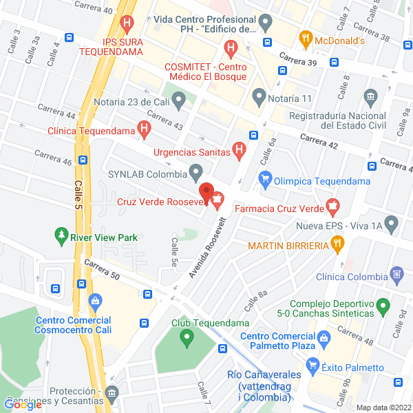 Map of Garcés & Asociados Ltda.