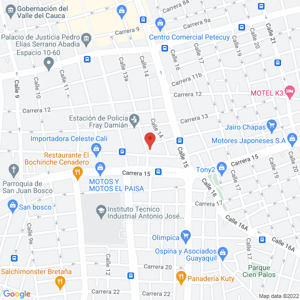 Map of Y Vargas Y Cía.